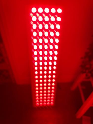 Customer photo review of Full Body Red Light Elite Panel