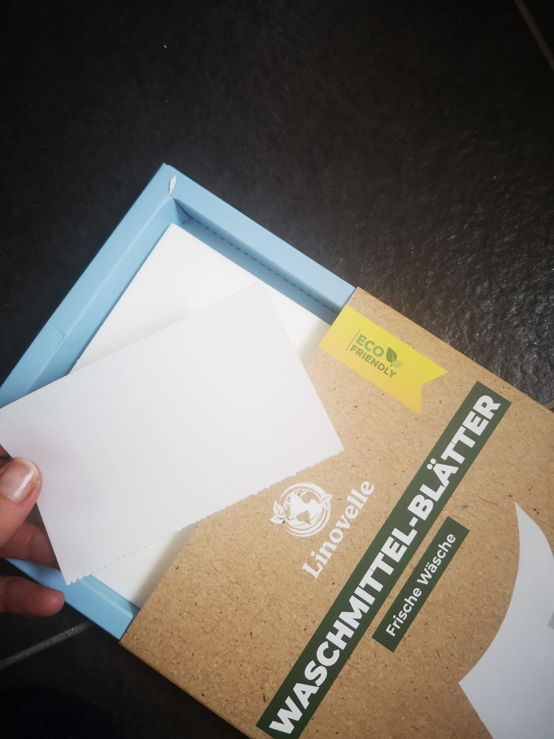 Customer photo review of Waschmittelblätter + 50 Extra GRATIS Wäschen