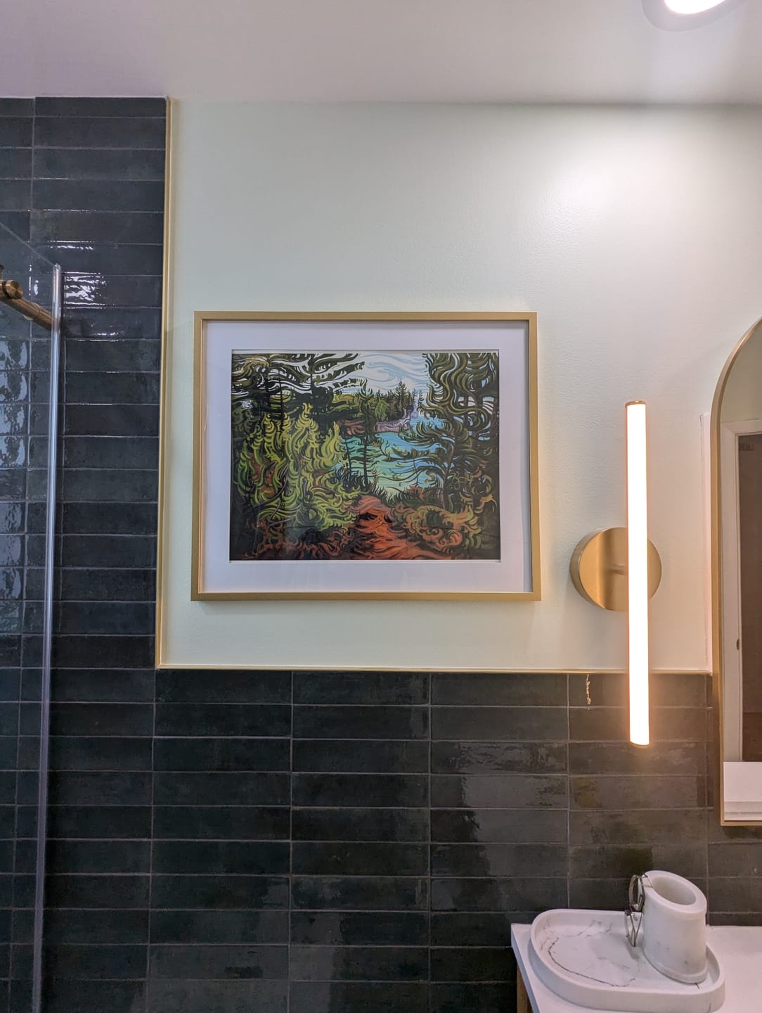 Customer photo review of The Journey Ahead Fine Art Paper Print