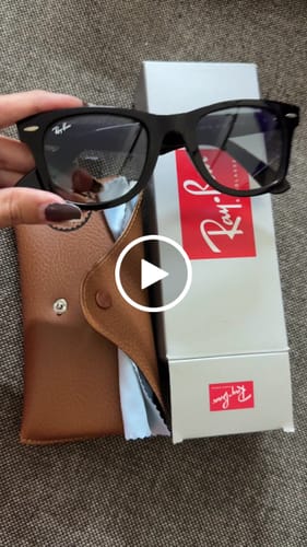 Customer video review of WAYFARER 2140 901/32 50