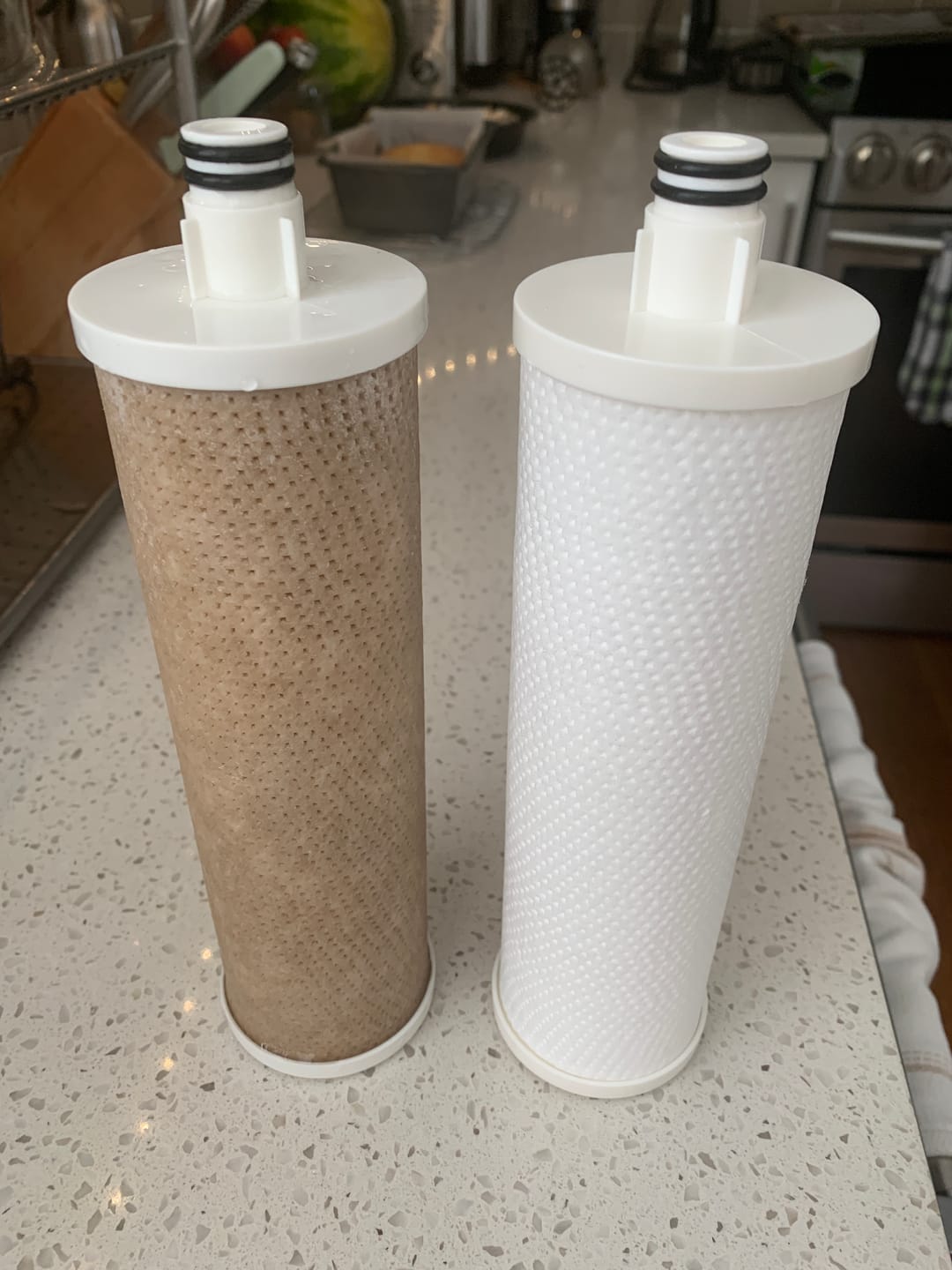 Customer photo review of Frizzlife 3-Stage Under Sink Water Filter System SK99-NEW, Direct Connect