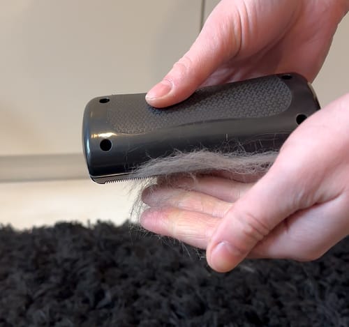 Customer photo review of Fellwunder-Bürste - Der Bestseller