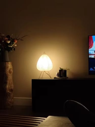 Customer photo review of Wabi-sabi Yong Table Lamp
