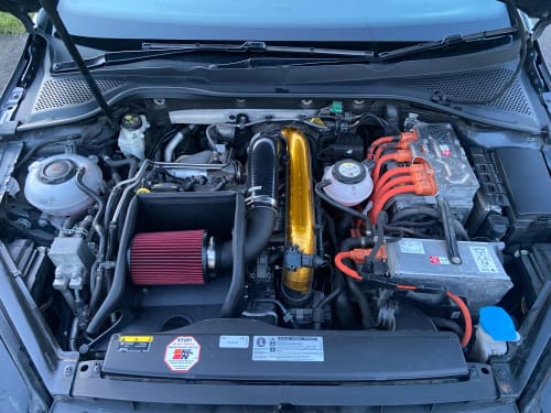 Customer photo review of Air Intake Induction Kit For Audi A3 Q3 VW Golf GTI MK7 EA211 1.4 1.2