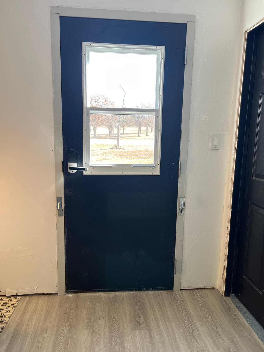 Customer photo review of Venting 1 Lite Glass and Frame Kit (Half Lite)