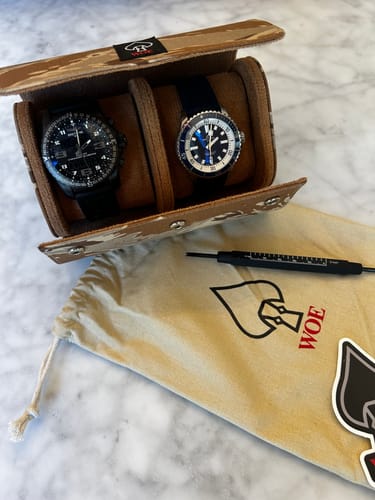 Customer photo review of W.O.E. Watch Tube - Desert Tiger -NEW