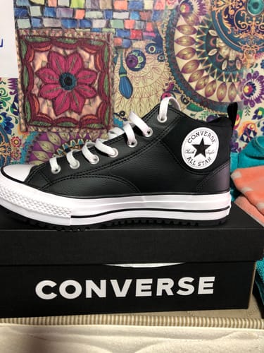 Customer photo review of Zapatilla Converse Chuck Taylor All Star Malden Street Hombre Negro