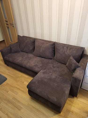 Kliento apžvalga su nuotrauka apie Minkštas kampas LOKO DRYŽUOTAS