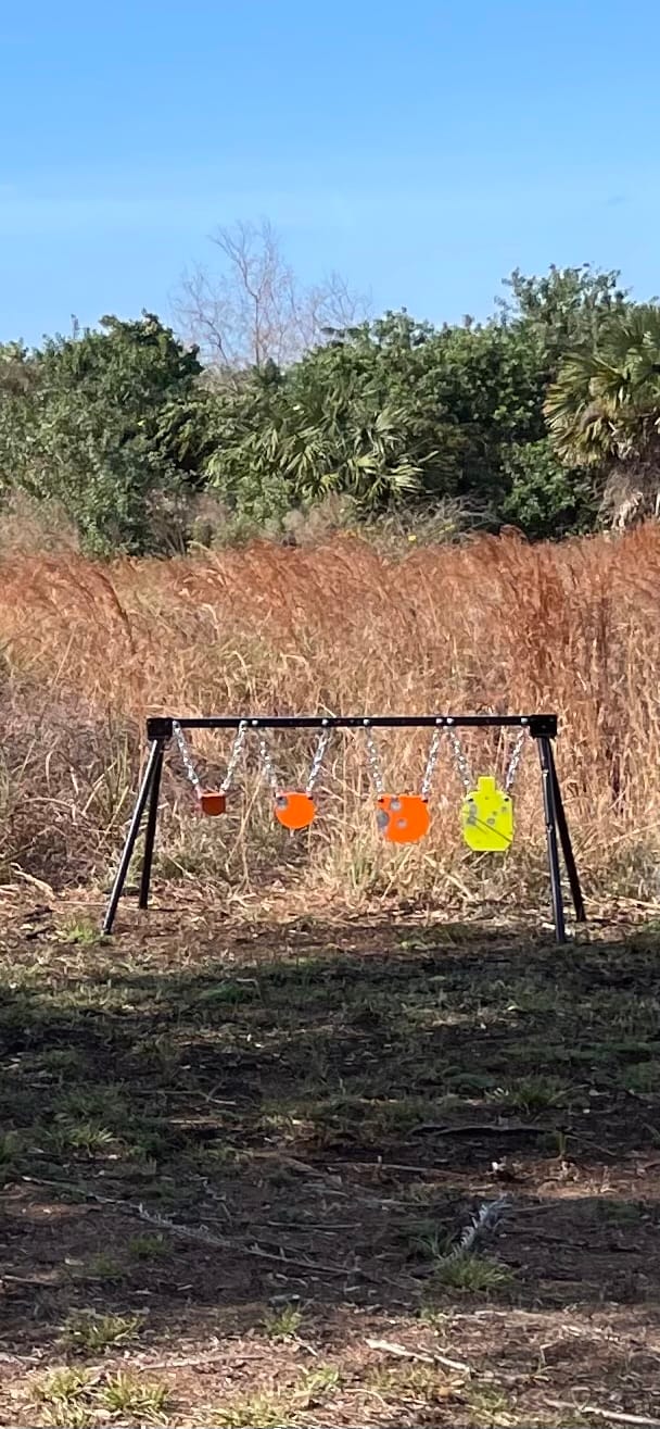 Customer photo review of B001 Stand Complete Target System 49