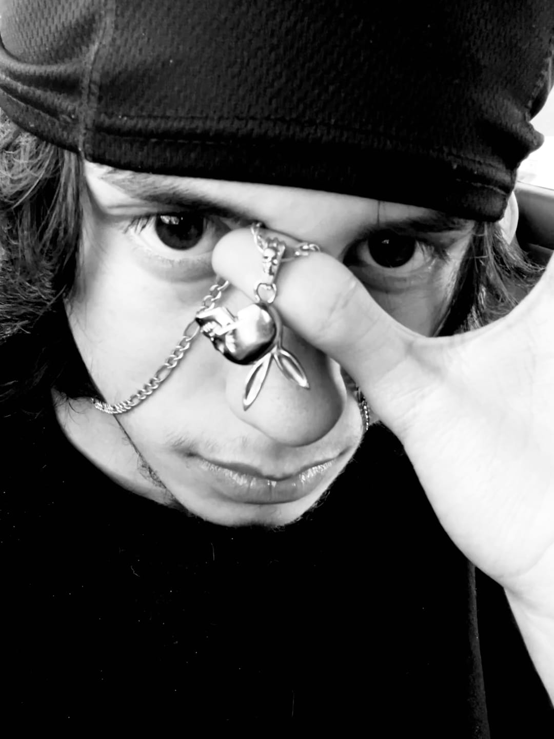 Customer photo review of SKULLBOY PENDANT