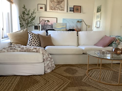 Customer photo review of Kivik Chaise Cover