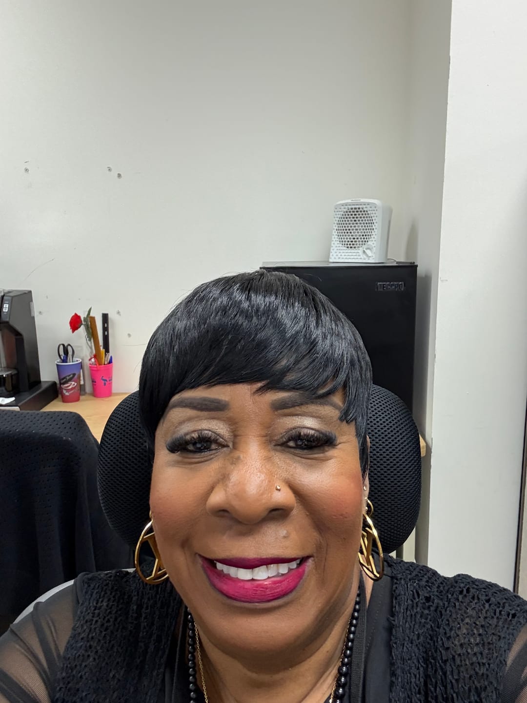 Customer photo review of Sensationnel Butta Lace Synthetic Hair HD Lace Wig - BUTTA UNIT 8