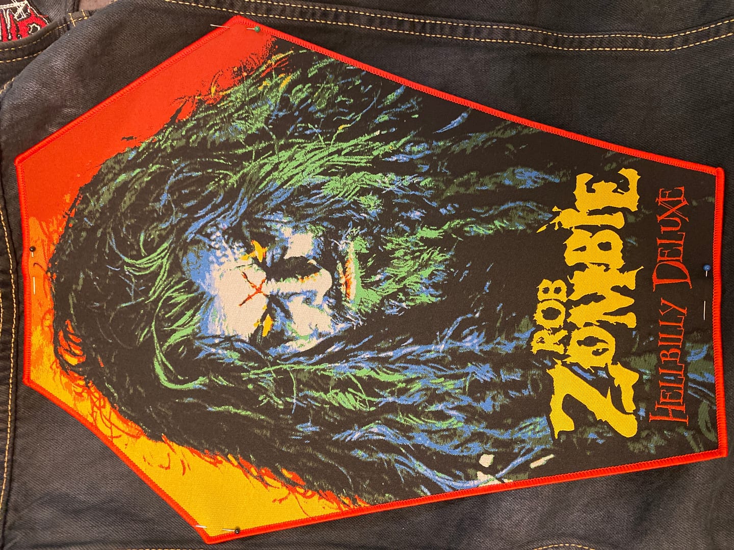 Customer photo review of Rob Zombie - Hellbilly Deluxe - Backpatch