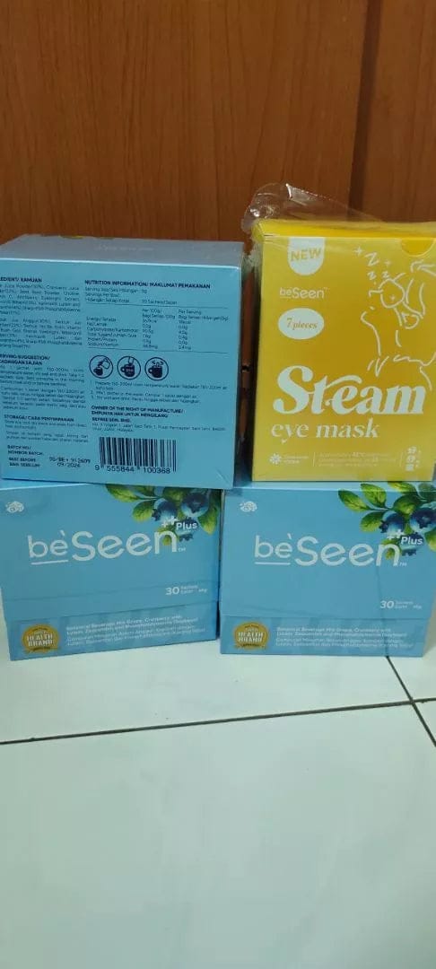 Customer photo review of BeSeen Plus+ Eye-Brain Booster