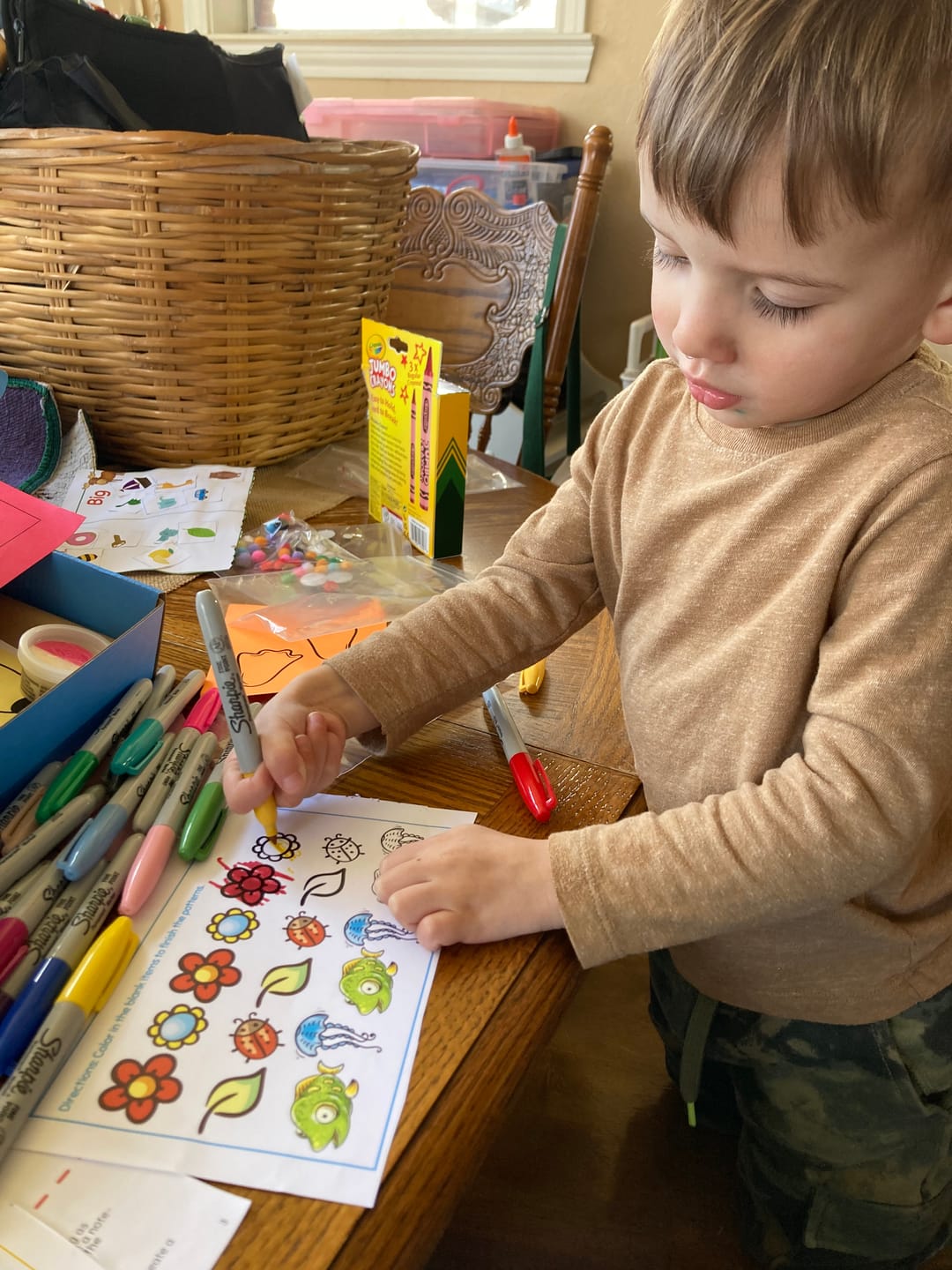 Customer photo review of The Preschool Box - Box 4