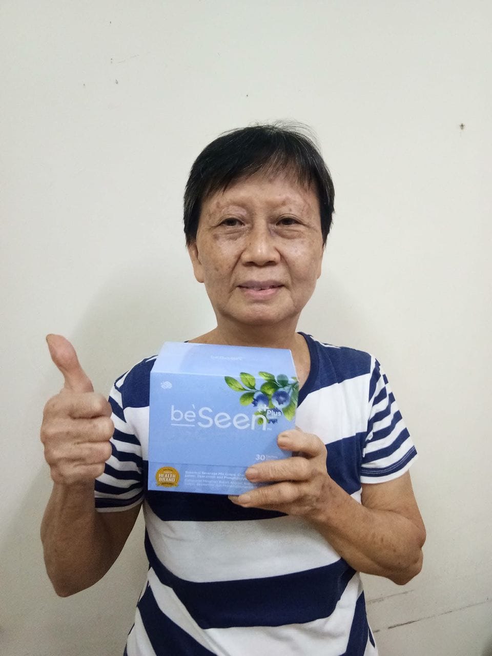 Customer photo review of BeSeen Plus+ Eye-Brain Booster