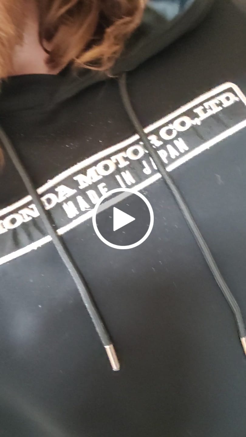 Customer video review of Honda Motor Co. - Made in Japan Hoodie