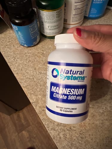 Customer photo review of Complejo de Citrato de Magnesio - 500 mg