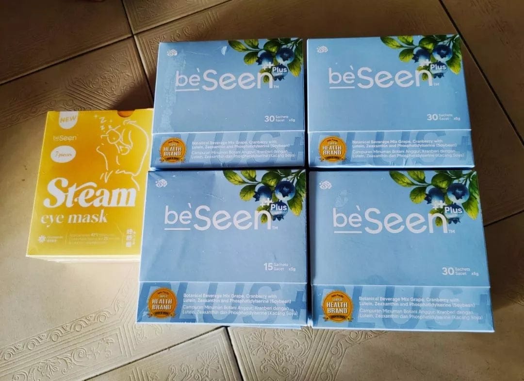 Customer photo review of BeSeen Plus+ Eye-Brain Booster
