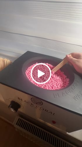 Customer video review of Plumeria Hard Wax 1kg