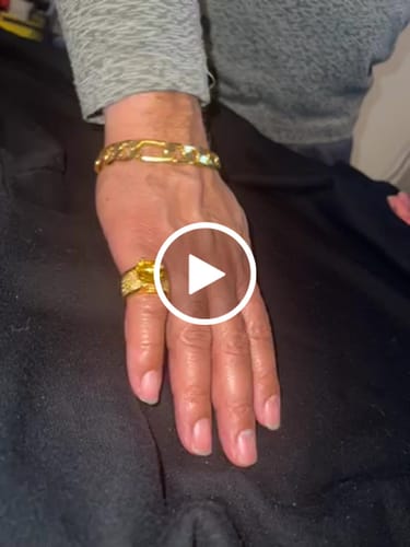 Customer video review of Gold Cuban Crown Micro jesus Pendant
