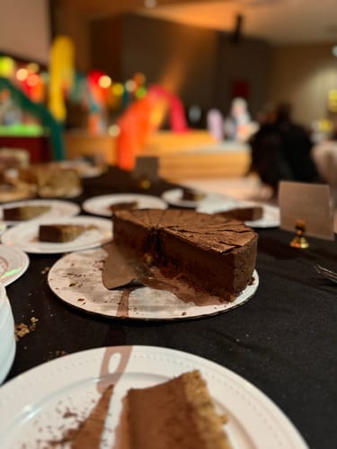 Customer photo review of White Chocolate Raspberry Cheesecake