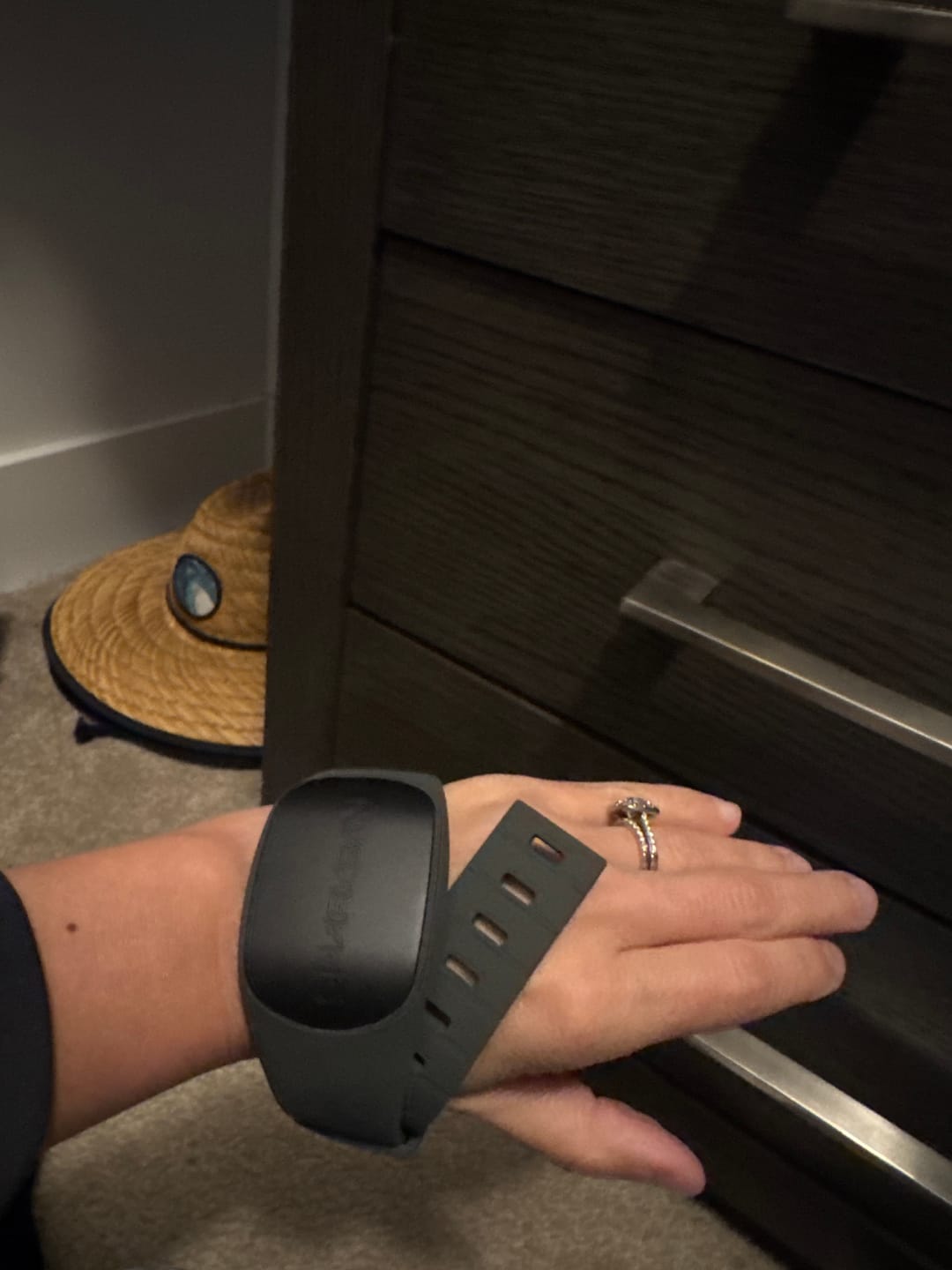Customer photo review of Sharkbanz 2 – Wearable Shark Deterrent