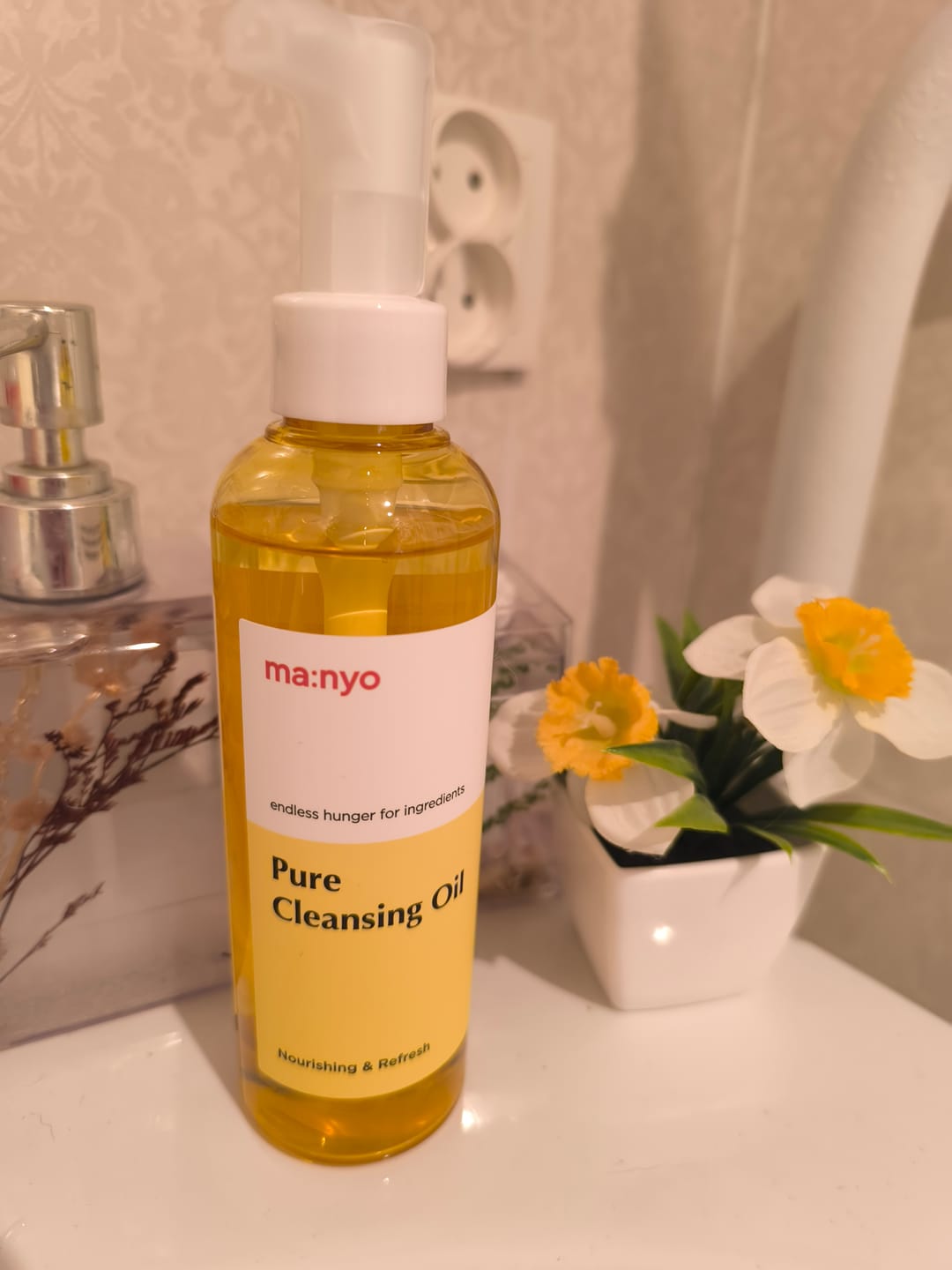 Customer photo review of Hidrofīlā eļļa dziļai ādas attīrīšanai Manyo Pure Cleansing Oil