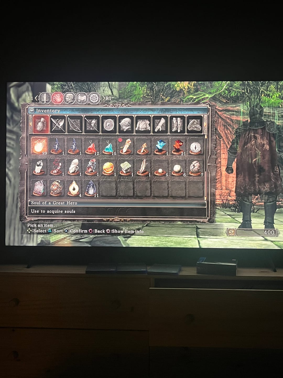 Customer photo review of Dark Souls 2 Items & Souls