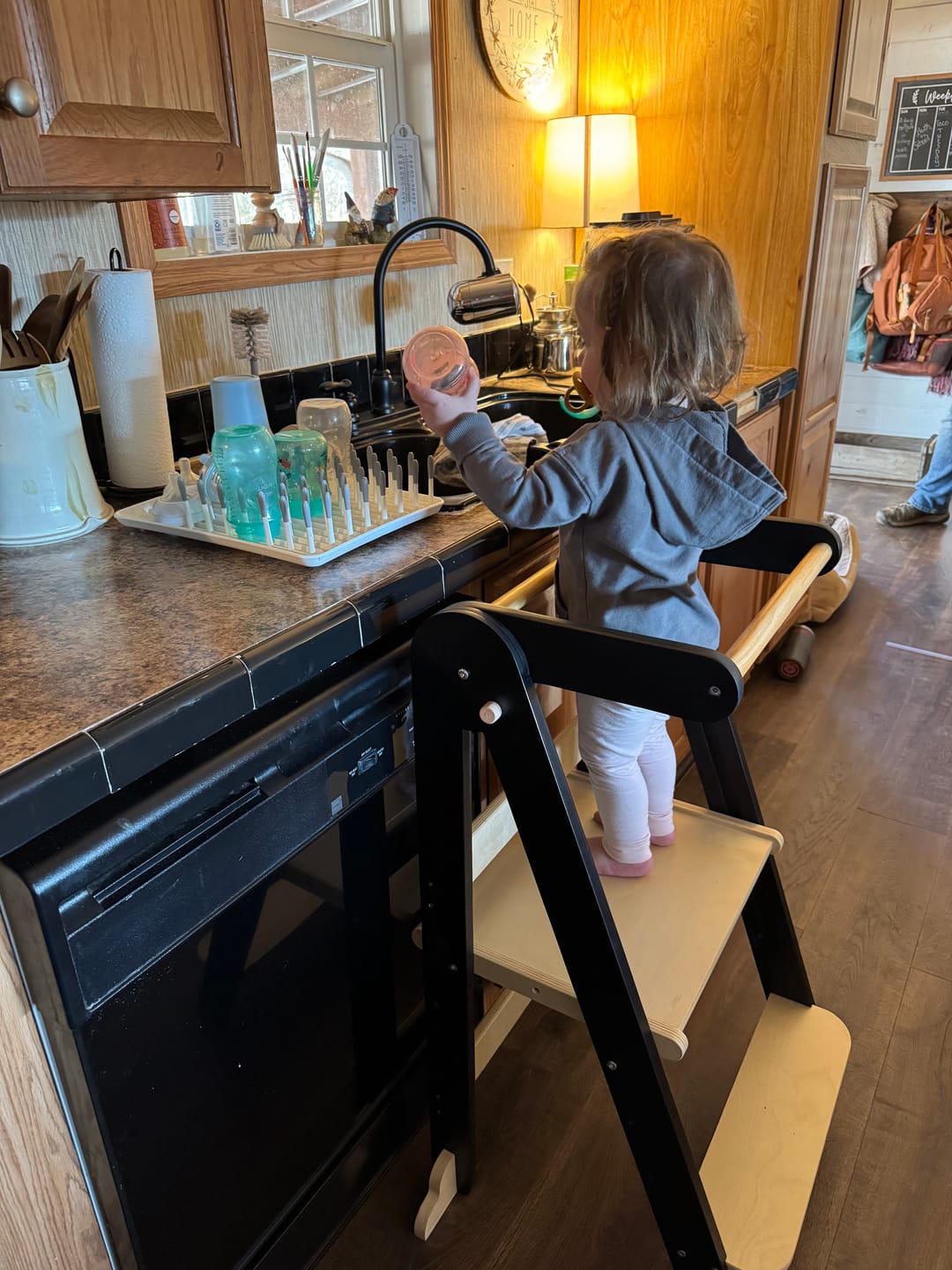 Customer photo review of HARPPA Nordi | Foldable Toddler Tower