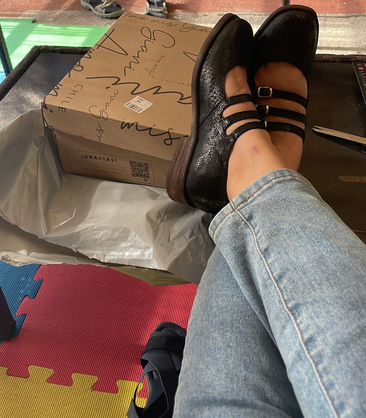 Customer photo review of Zapato Mujer / Cavancha Print