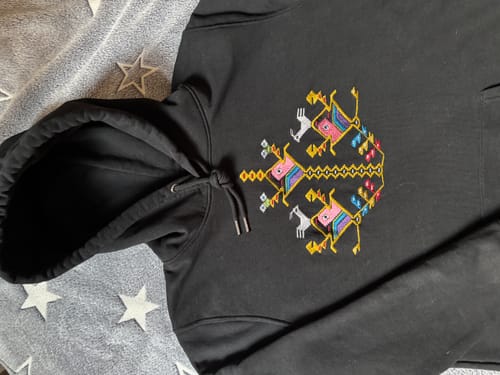 undefined review of Дълга блуза с качулка "Пилета" image 1 out of 1