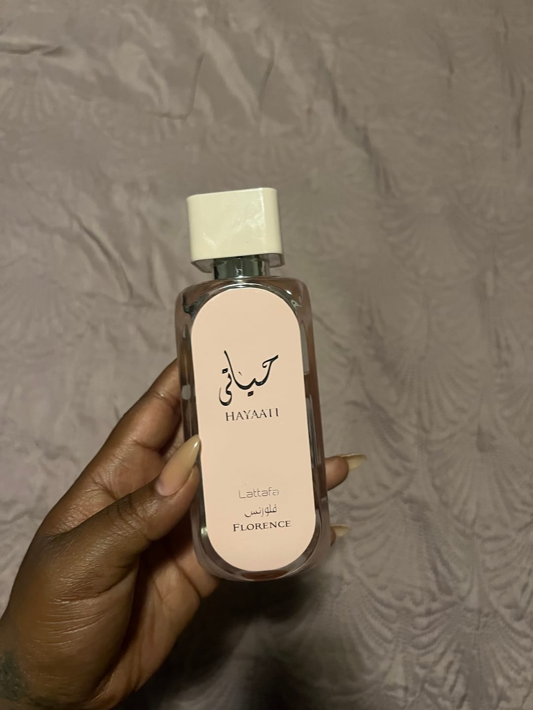 Customer photo review of Hayaati Florence lattafa perfumes 100ml