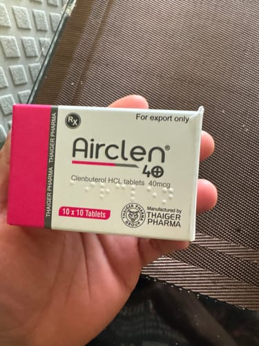 Customer photo review of Thaiger Pharma Airclen Clenbuterol