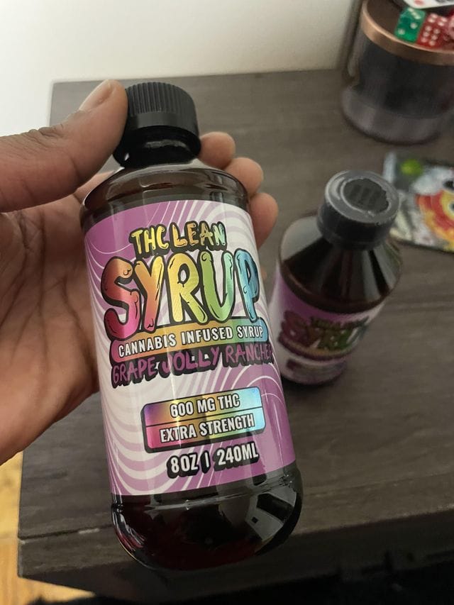 Customer photo review of 600mg THC Syrup