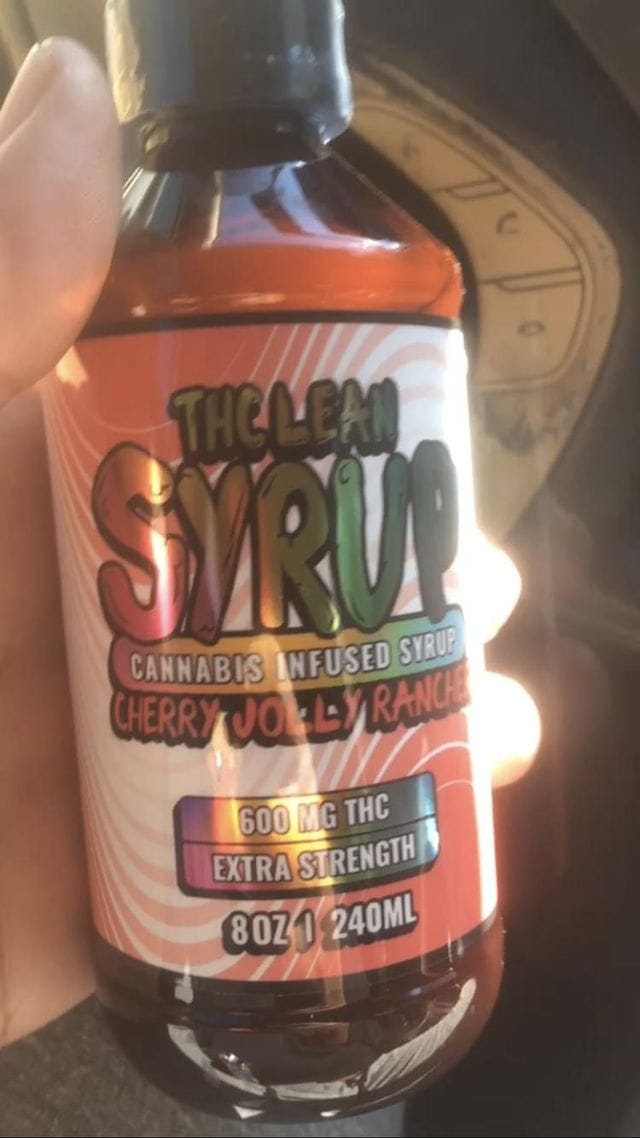 Customer photo review of 600mg THC Syrup