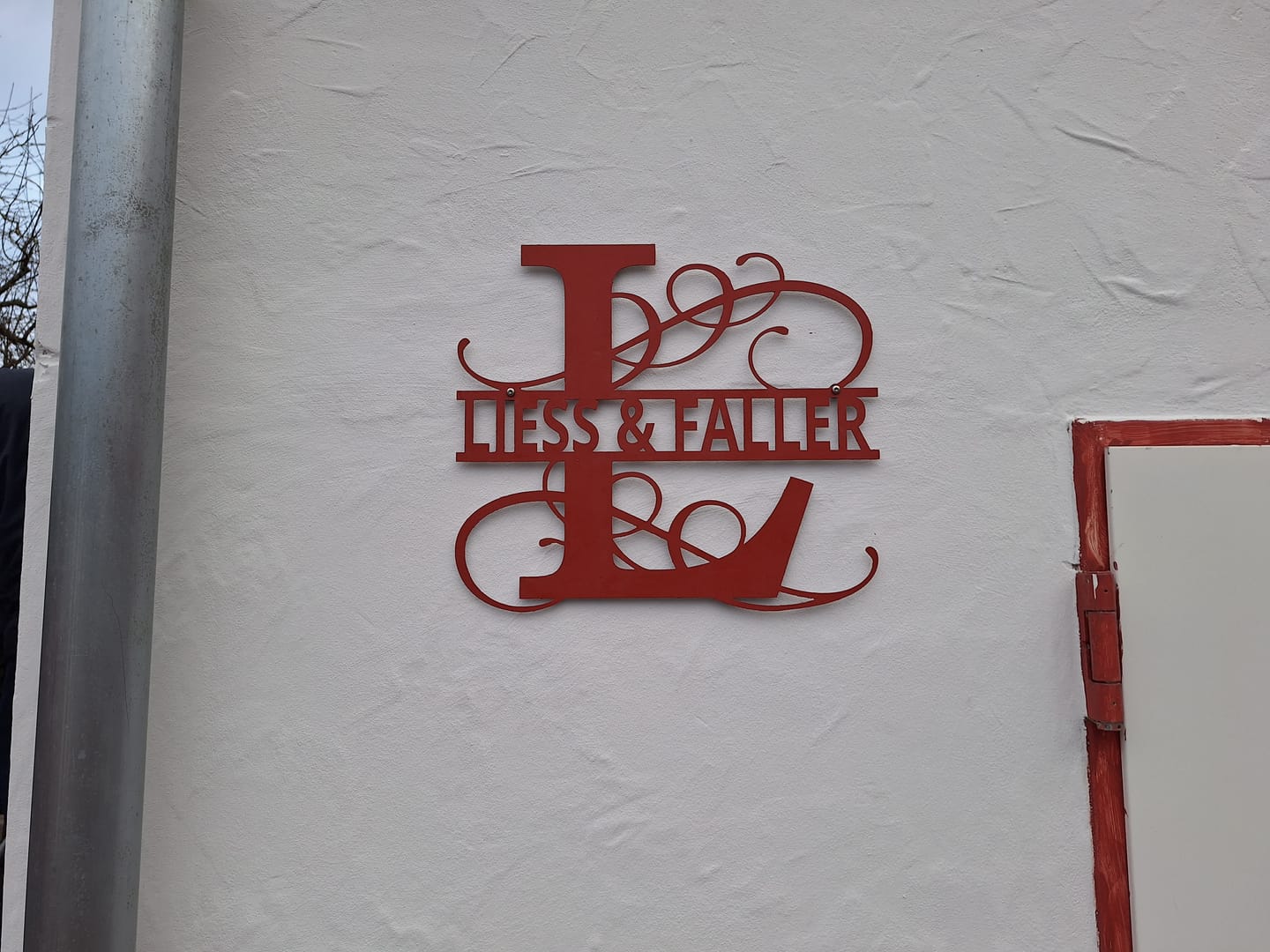 Customer photo review of Großes Namens-Monogramm (personalisierbar)