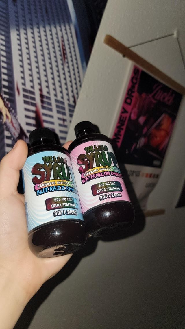 Customer photo review of 600mg THC Syrup
