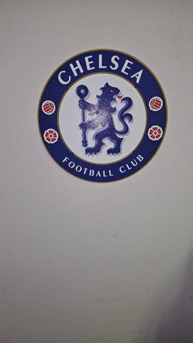 Customer photo review of Chelsea Football Club 3D Vintage Metal Wall Art
