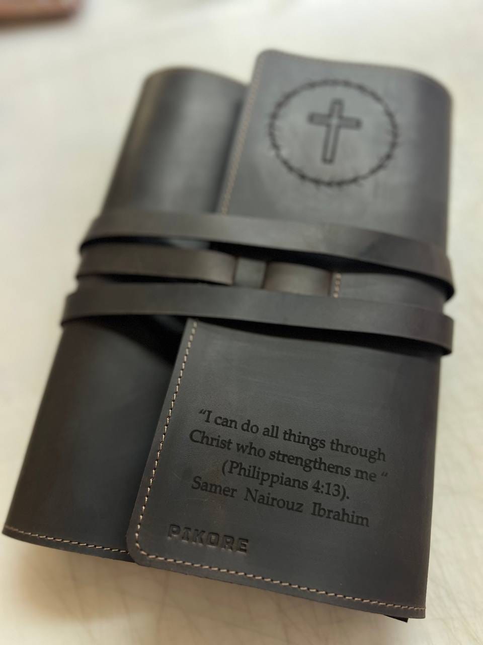 Customer photo review of Bible Case