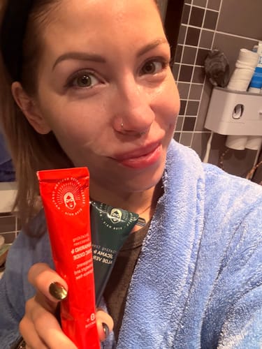 Customer photo review of Radiating Cream - Jícama & Aloe Vera
