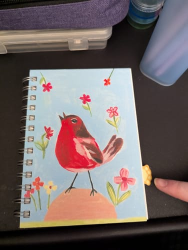Customer photo review of Cat Paw Sticky Notes