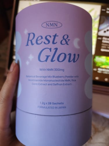 Customer photo review of NMN Rest & Glow