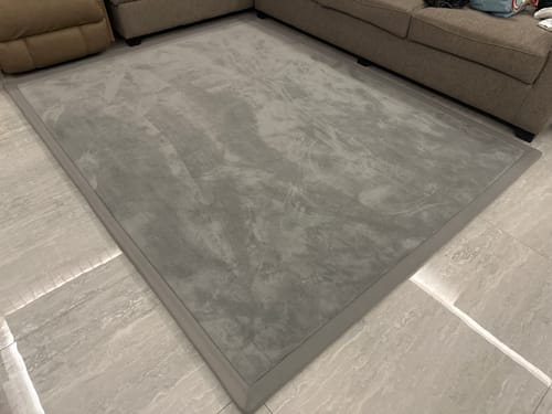 Customer photo review of Pebble Grey
