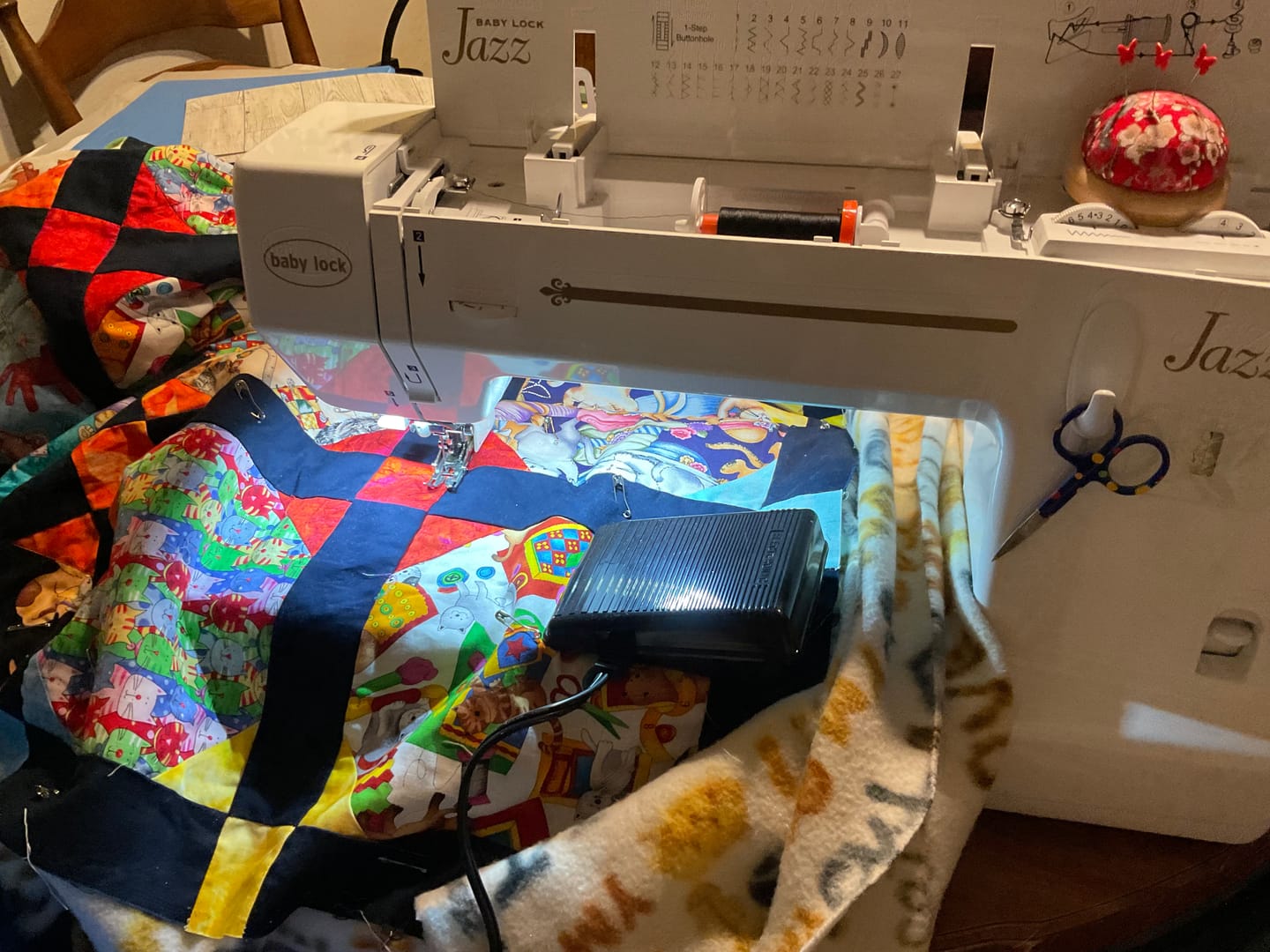 Customer photo review of Foot Control with Cord (110/120V), Babylock #419451-003