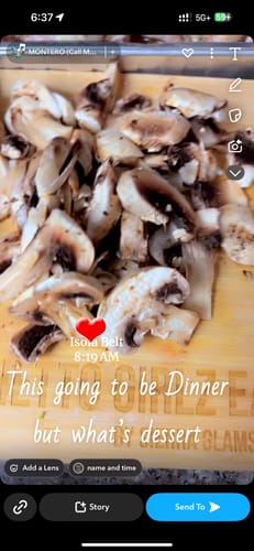 Customer photo review of Ghetto Girlz Eat Cutting Board