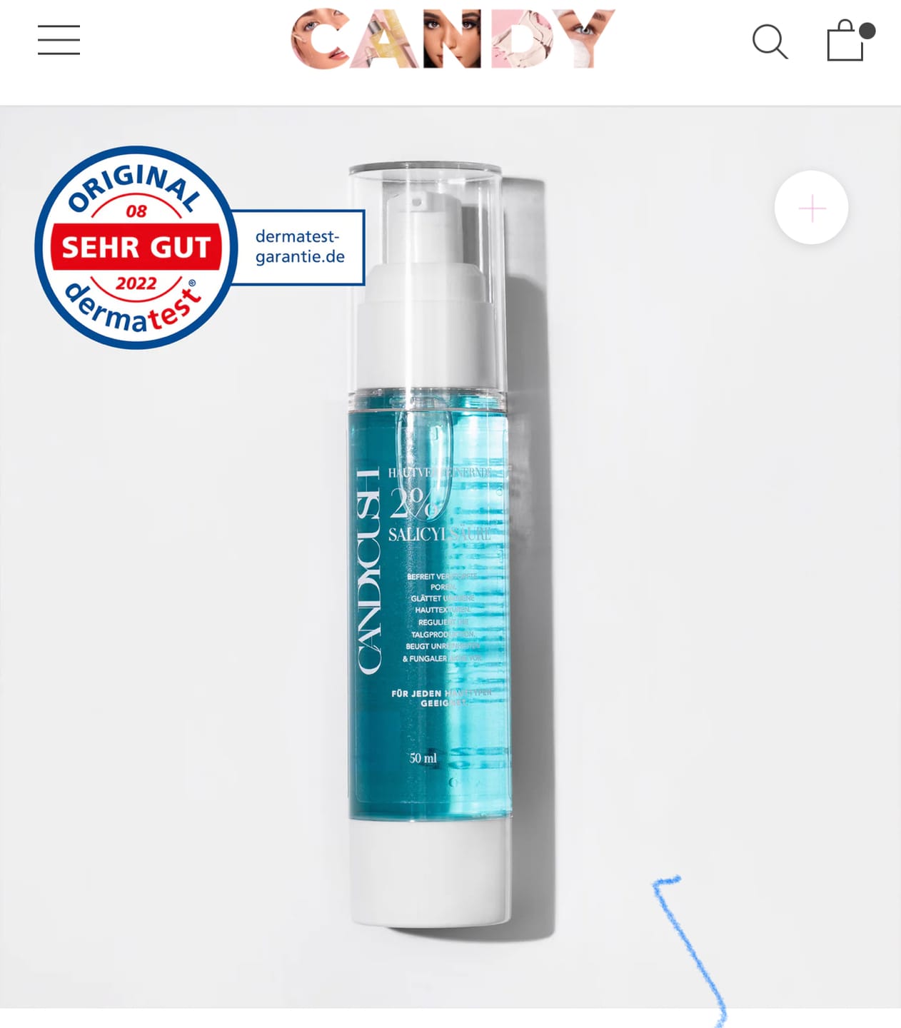 Customer photo review of Salicylsäure BHA 2% 50 ml