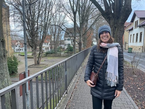Customer photo review of Black Duck Down Puffer Coat