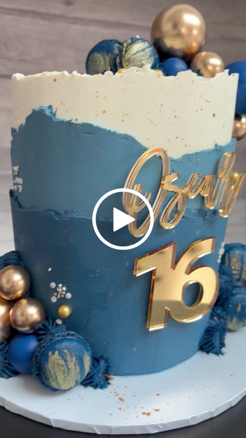 Customer video review of Double Digit Joined Number Acrylic Cake Charm