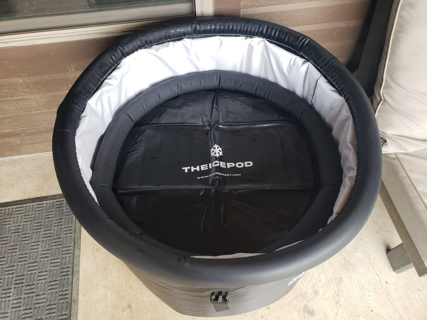 Customer photo review of Insulated Ice Pod Lid